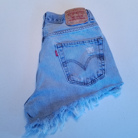 Levi's Pants - Levi's 550 cutoffs